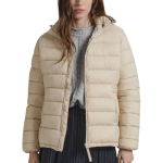 Pepe Jeans Γυναικείο Puffer Μπουφάν Maddie Mousse PL402253-808 Ecru