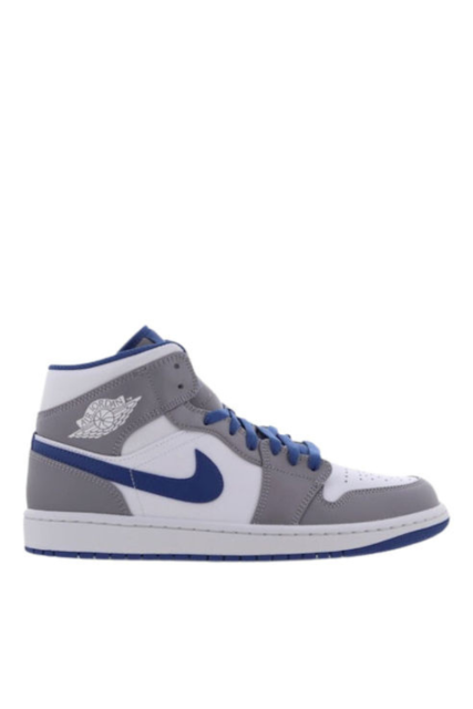 Nike Παιδικά Sneakers High Air Jordan 1 DQ8423-014 Grey / True Blue / White