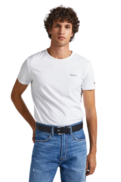 Pepe Jeans Ανδρικό T-shirt PM508212-800 Λευκό