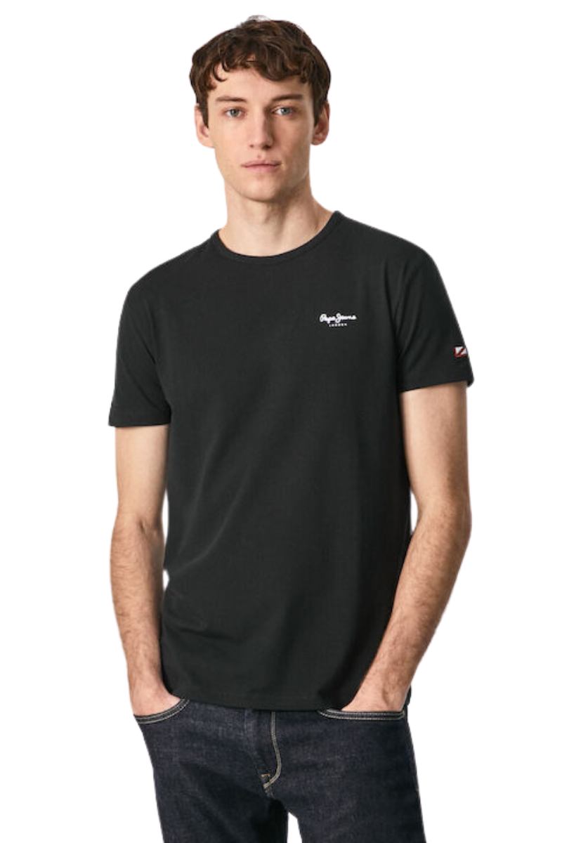 Pepe Jeans Ανδρικό T-shirt PM508212-999 Μαύρο