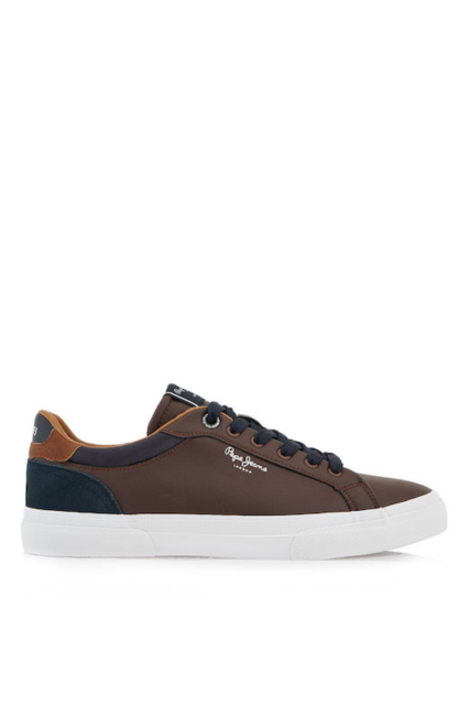 Pepe Jeans Kenton Court Ανδρικά Παπούτσια PMS30839-878 Καφέ