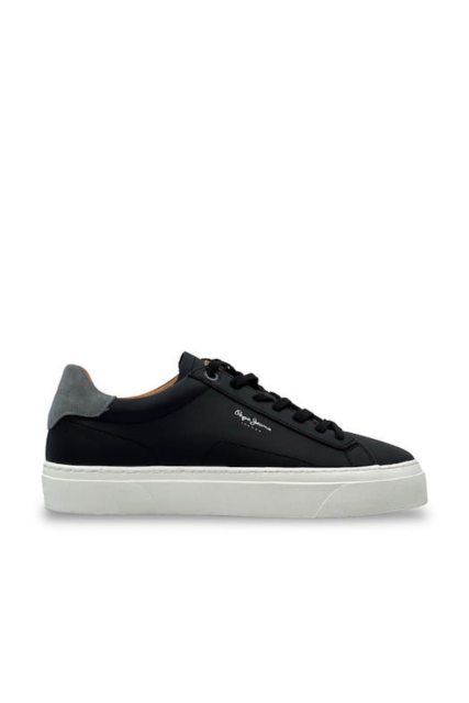 Pepe Jeans Yogi Original 23 Ανδρικά Παπούτσια PMS30930-999 Μαύρα