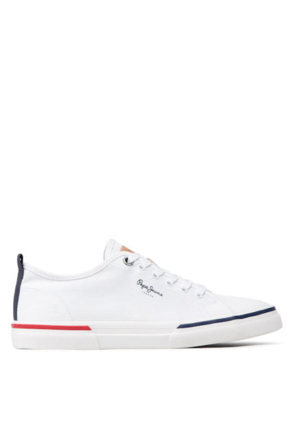 Pepe Jeans Kenton Smart 22 Ανδρικά Παπούτσια PMS30811-800 Λευκά