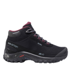Salomon Shelter CS Γυναικεία Ορειβατικά Μποτάκια Αδιάβροχα 411105 Black / Ebony / Winetast
