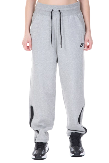 Nike Sportswear Tech Παντελόνι Φόρμας CW4294-063 Γκρι Fleece