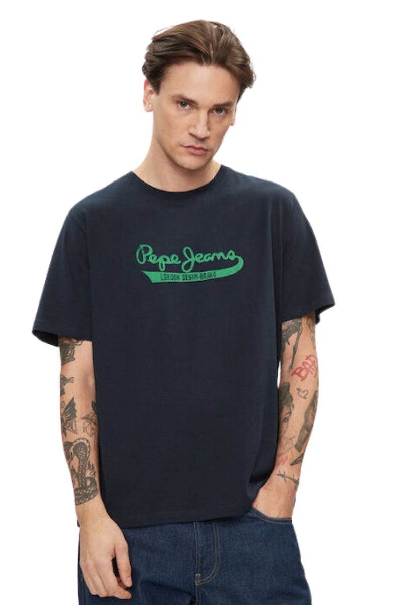 Pepe Jeans Ανδρικό T-shirt PM509390-594 Μπλε