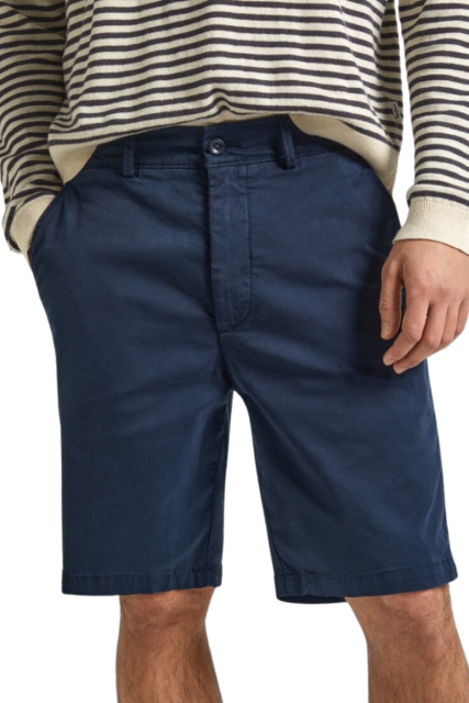 Pepe Jeans Ανδρική Βερμούδα Υφασμάτινη PM801092-594 Μπλε