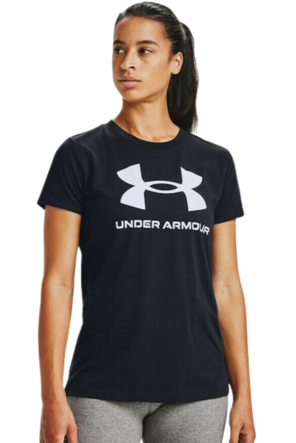 Under Armour Γυναικείο T-shirt 1356305-001 Μαύρο