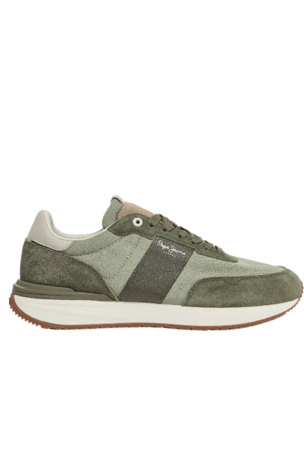 Pepe Jeans Ανδρικά Παπούτσια PMS60006-765 Χακί/Πράσινο