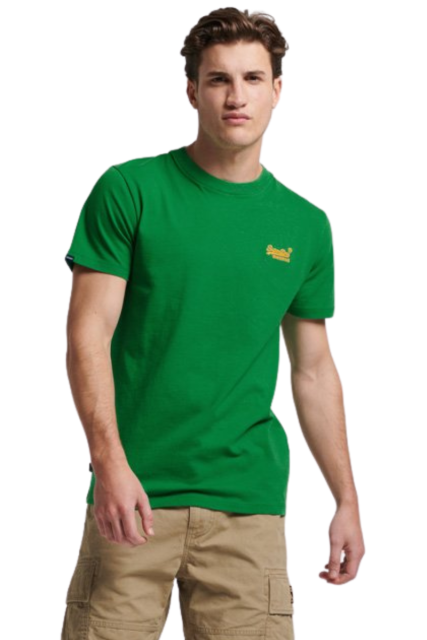 Superdry Ανδρικό T-shirt M1011245A-GBY Πράσινο