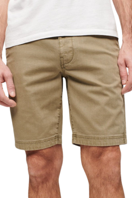 Superdry Vintage Ανδρική βερμούδα M7110397A-60E Μπεζ/Καφε