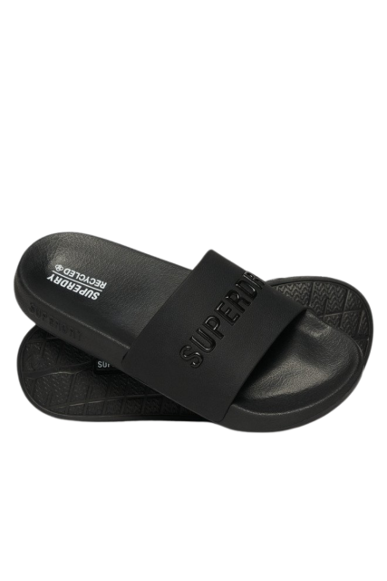 Superdry Παντόφλες WF310216A-16A Μαύρες