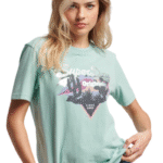 Superdry Γυναικείο T-shirt W1010985A-8WD Πράσινο