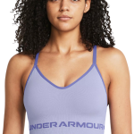Under Armour Seamless Low Long Γυναικείο Αθλητικό Μπουστάκι 1357719-539 Μωβ