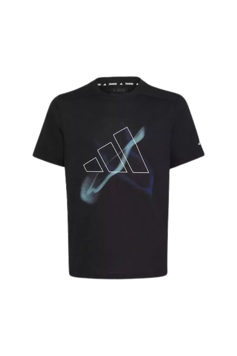 Adidas Παιδικό T-shirt HR5921 Μαύρο