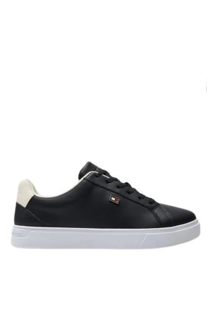 Tommy Hilfiger Flag Court Sneaker FW0FW08072 Μαύρο