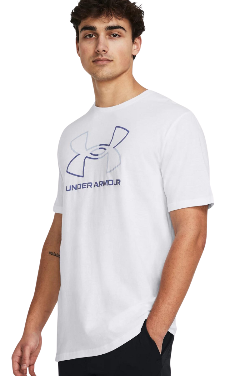 Under Armour Ανδρικό T-shirt 1382915-100 Λευκό