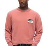 Superdry Φούτερ Ανδρικό M2014111A-KZC Πορτοκαλί