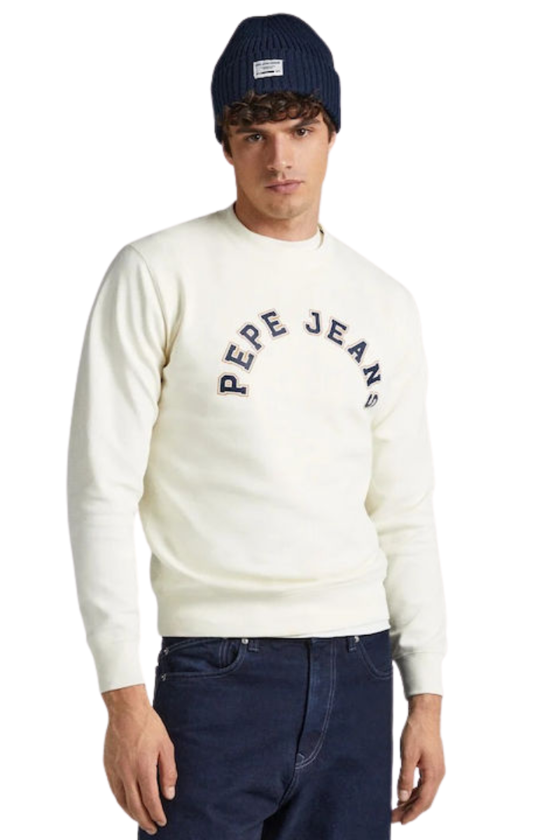 Pepe Jeans Φούτερ PM582524-803 Λευκό
