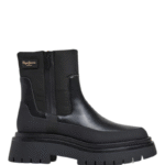 Pepe Jeans Γυναικεία Αρβυλάκια με Μεσαίο Τακούνι PLS50528-999 Μαύρα