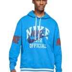 Nike Φούτερ με Κουκούλα DD6168-435 Μπλε