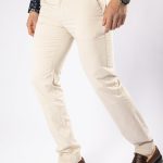 Senior Ανδρικό Υφασμάτινο Παντελόνι V007 Μπεζ