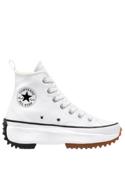 Converse Run Star Hike Flatforms Μποτάκια 166799C White/BlacK/Gum