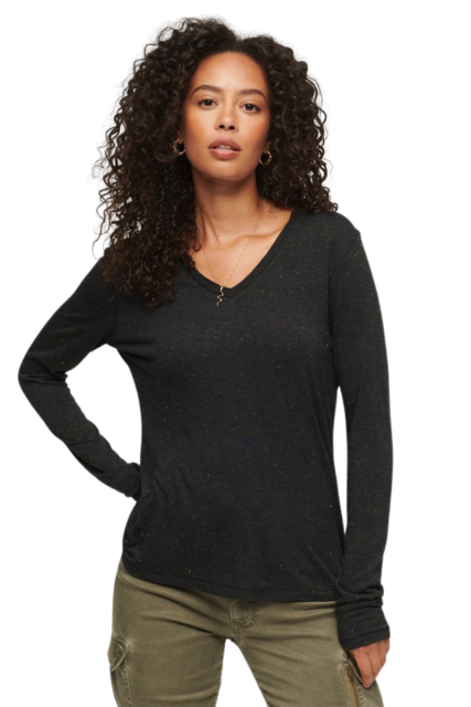 Superdry Γυναικεία Μπλούζα W6011808A-DCX Μαύρη