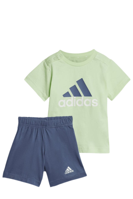 Adidas Παιδικό Σετ με Σορτς Καλοκαιρινό 2τμχ IS2512 Μπλε