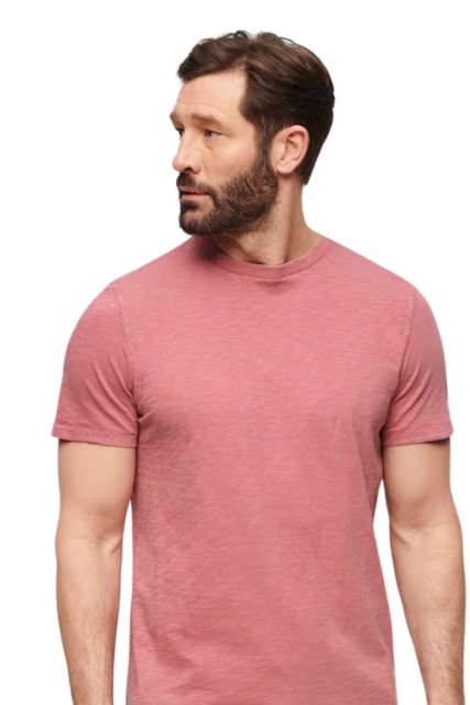 Superdry Ανδρικό T-shirt M1011888A Ροζ