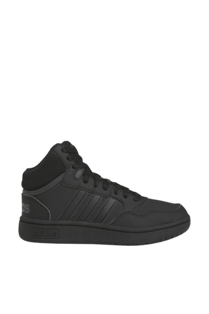 Adidas Hoops Mid 3.0 K Παιδικά Sneakers HR0228 Μαύρα