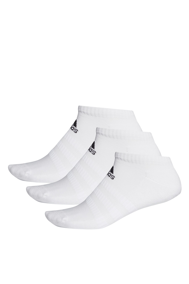 Adidas Cush Low 3PP Κάλτσες DZ9384 Λευκές