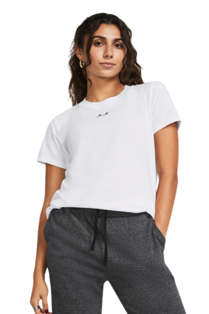 Under Armour Γυναικείο T-shirt 1383648-100 Λευκό