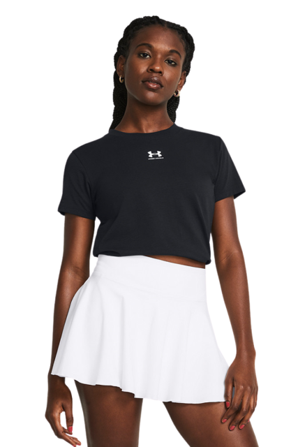 Under Armour Γυναικείο T-shirt 1383648-001 Μαύρο