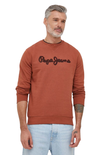 Pepe Jeans Ανδρικό Φούτερ PM582327-867 Πορτοκαλί