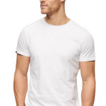 Superdry D2 Ανδρικό T-Shirt M1011888A-01C Λευκό