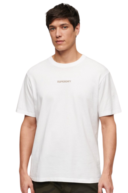 Superdry Ανδρικό T-shirt M6010803A-T7X Λευκό