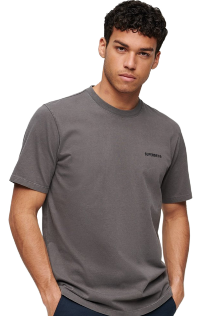 Superdry Ανδρικό T-Shirt M6010810A-HSZ Γκρι