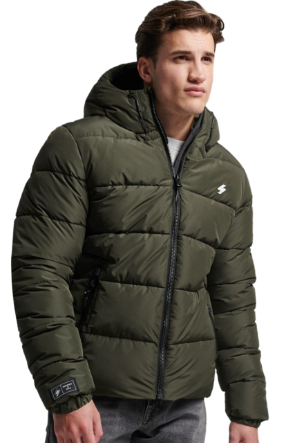 Superdry Ανδρικό Μπουφάν M5011827A-1IP Χακί