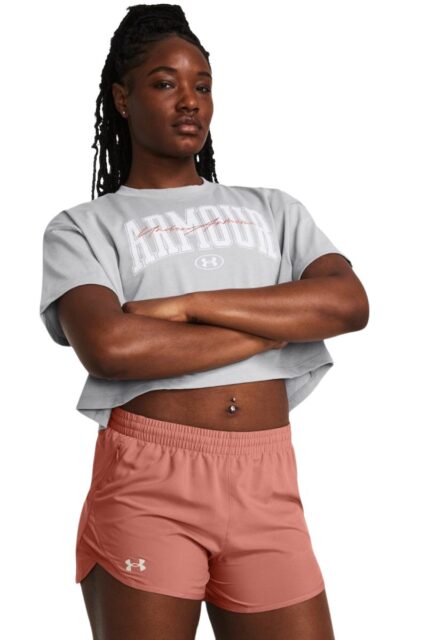 Under Armour Γυναικείο Crop Top 1383050-011 Γκρι