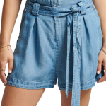 Superdry Paper Bag Γυναικείο Σορτς W7110297A-BG5 Μπλε