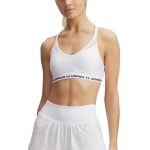 Under Armour Crossback Mid Bra Γυναικείο Μπουστάκι 1386424-100 Λευκό