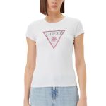 Guess Γυναικείο T-Shirt E5GI08J1314-G011 Λευκή