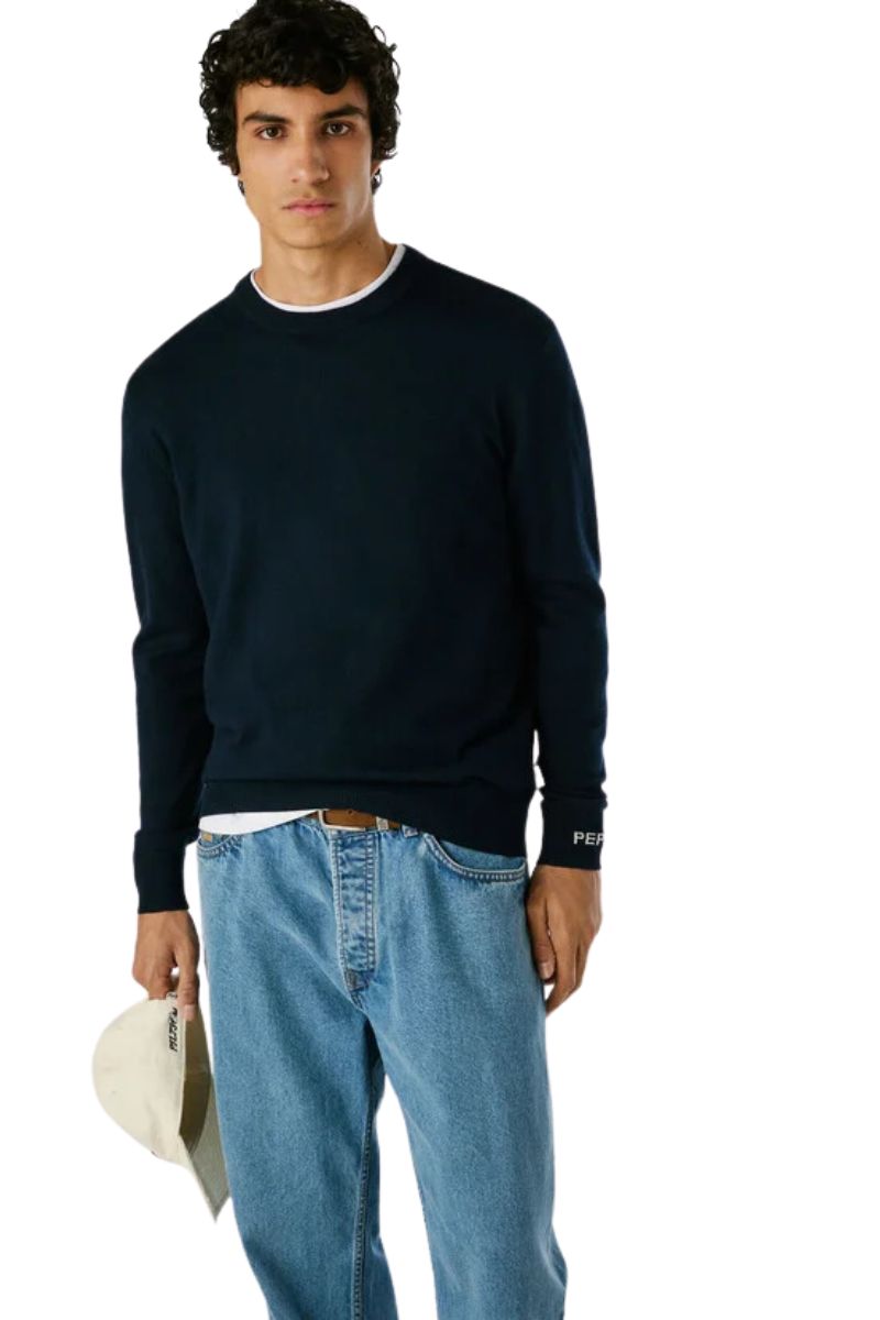 Pepe Jeans Ανδρικό Πουλόβερ PM7000013-594 Μπλε