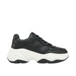 Guess Happy Γυναικεία Παπούτσια FLPHAPFAL12-BLACK Μαύρα