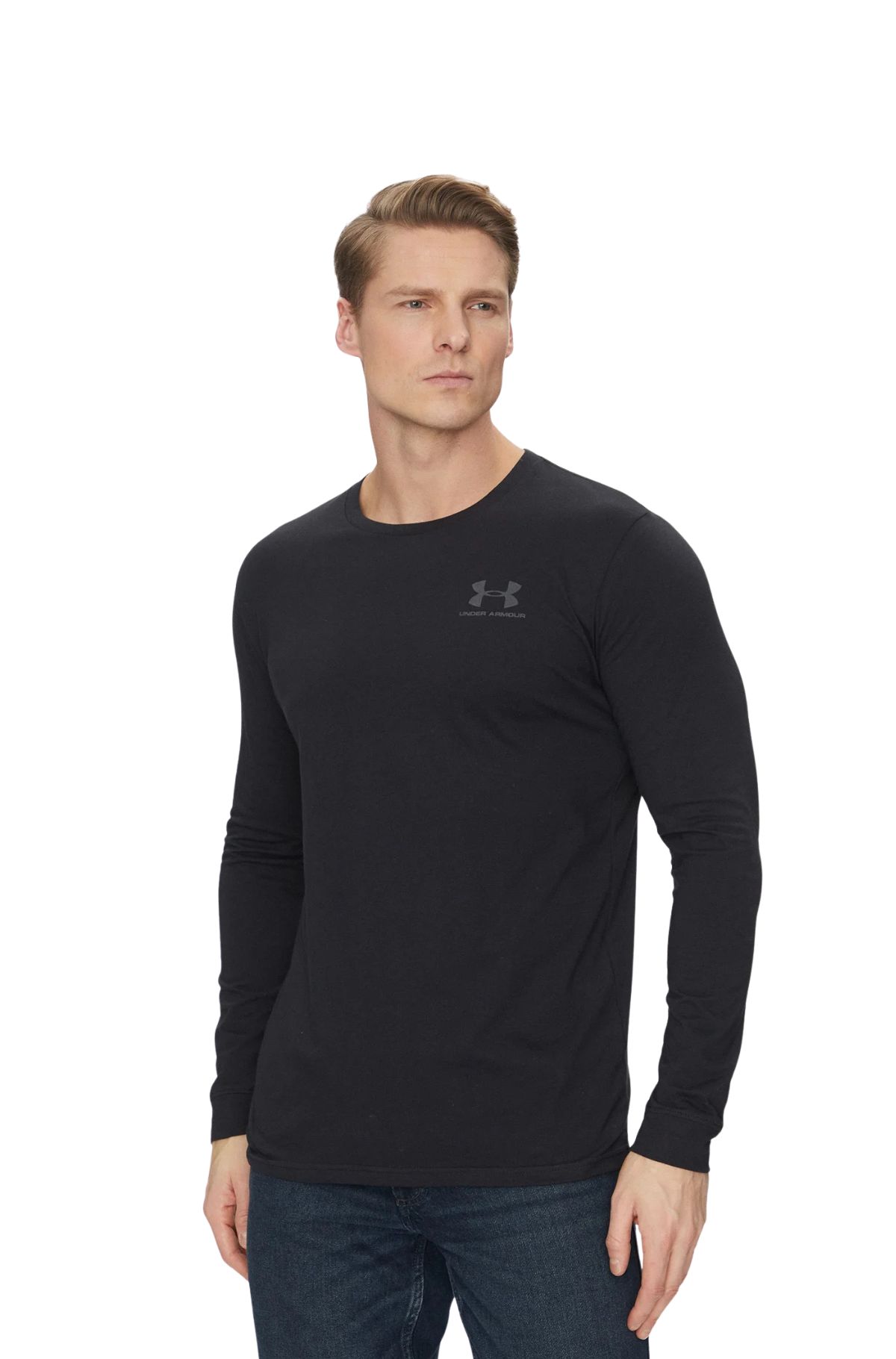 Under Armour Ανδρικό Μακρυμάνικη Μπλούζα 1329585-002 Μάυρο