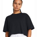 Under Armour Γυναικείο T-shirt 1383644-001 Μάυρο
