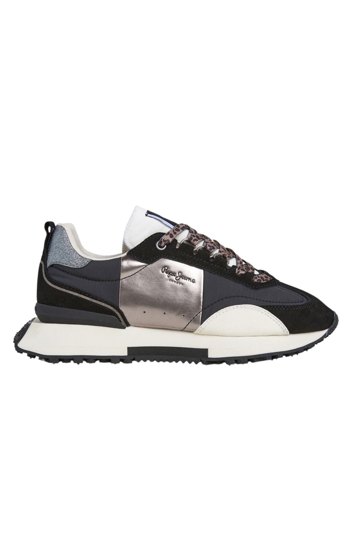 Pepe Jeans Archer Elite Γυναικείο Παπούτσι PLS6000201-999 Μαύρο/Πολύχρωμο