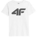 4F Παιδικό T-Shirt 4FJSS23TTSHM293 Λευκό