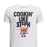 Under Armour Παιδικό T-shirt 1383856 Λευκό